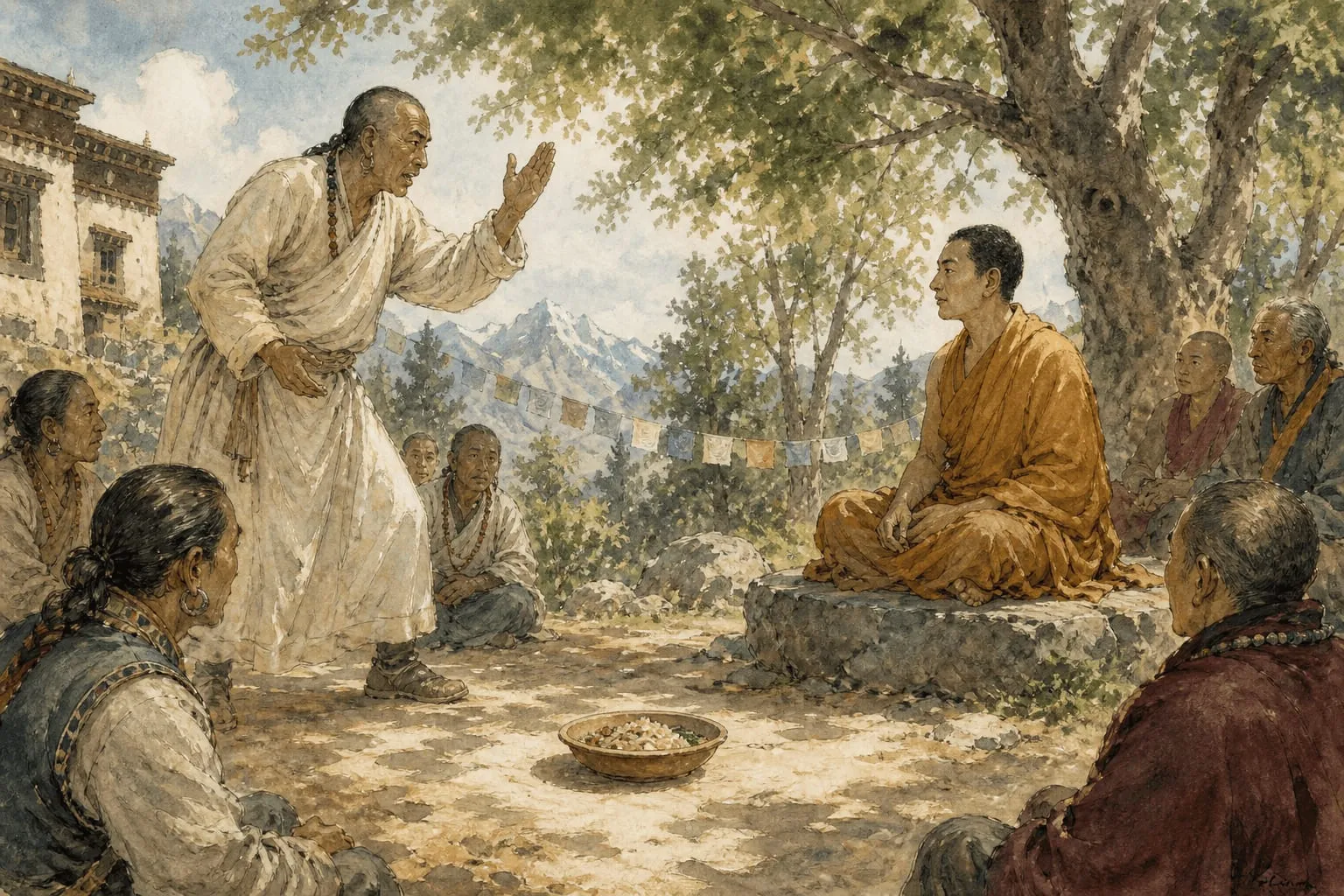 ལམ་གྱི་ཆེད་དུ་བསམ་གཞིག་ཅིག
